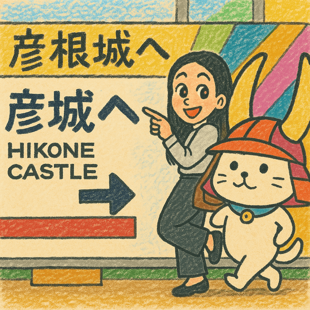 彥根城觀光推薦|滋賀必去國寶城・吉祥物彥根貓🏯